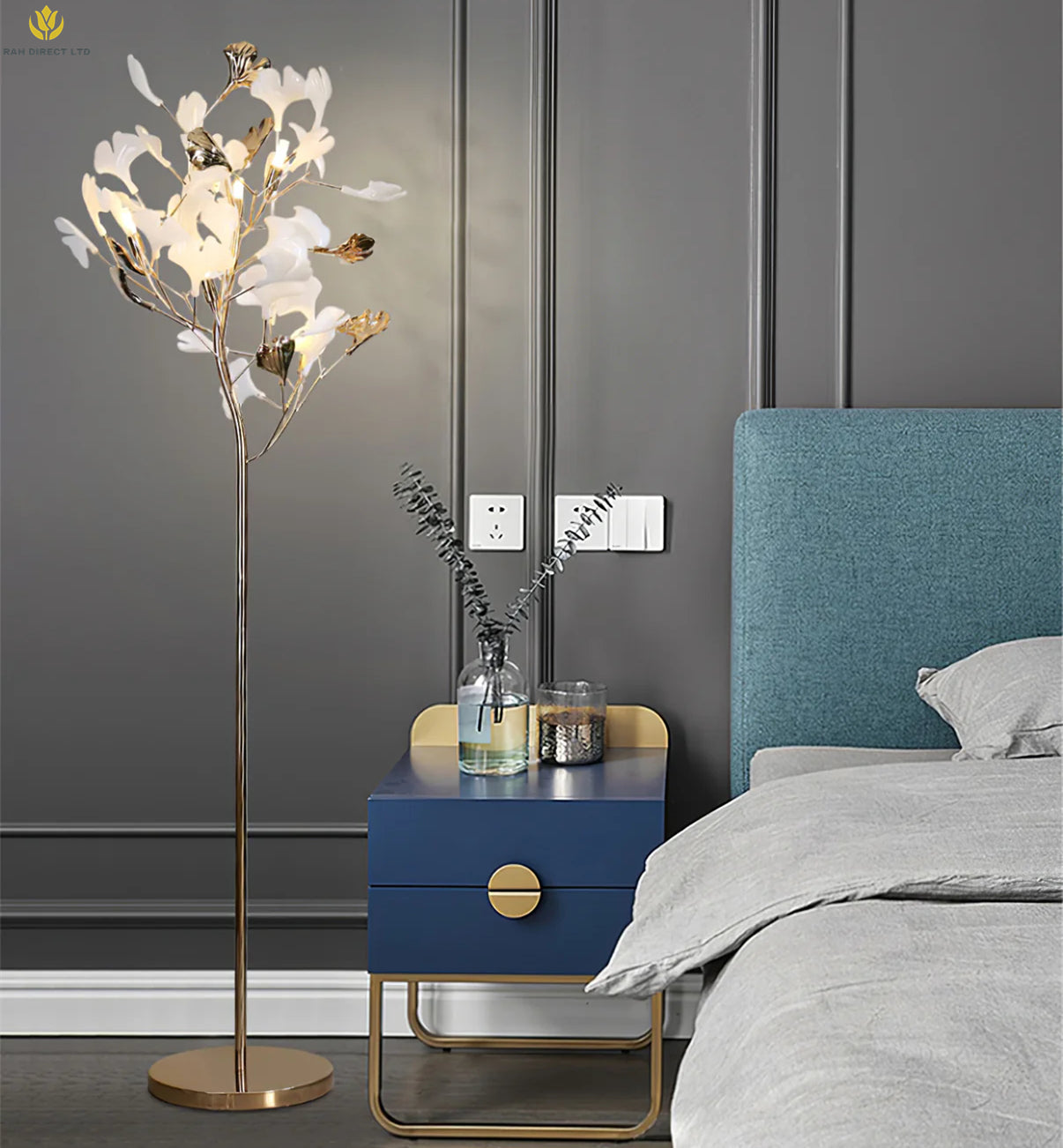 Eckler Ginkgo Floor Lamp
