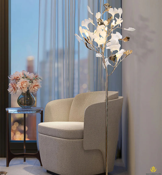 Eckler Ginkgo Floor Lamp