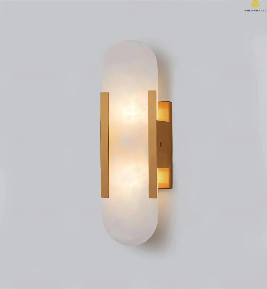 Sancia Alabaster Wall Sconce