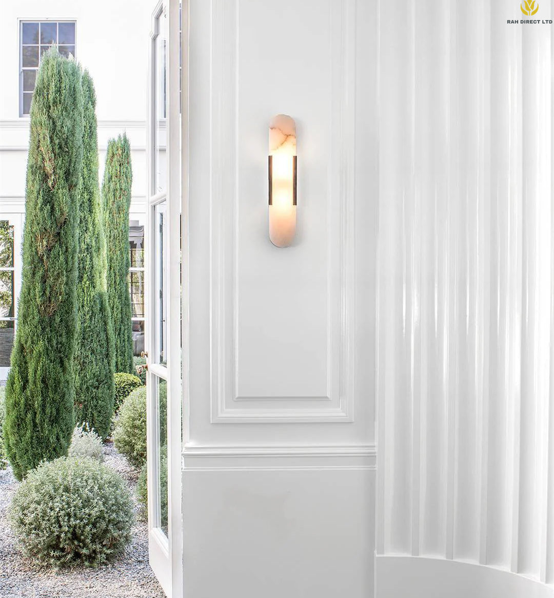 Sancia Alabaster Wall Sconce