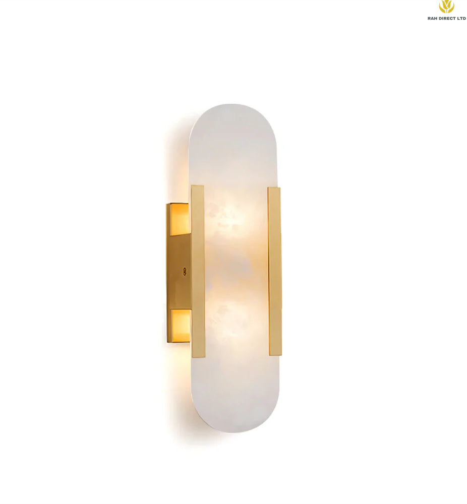 Sancia Alabaster Wall Sconce