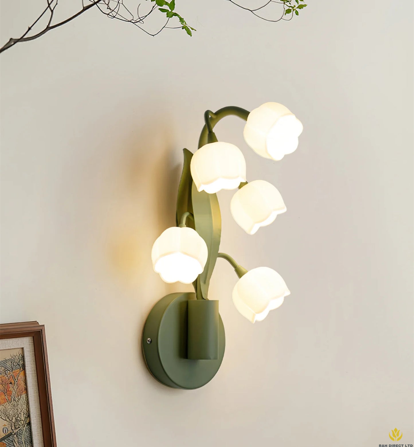 Andor Orchid Wall Lamp